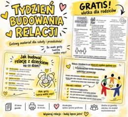 Tydzień budowania relacji - przedszkole, relacje
