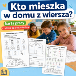 Kto mieszka w domu z wiersza?