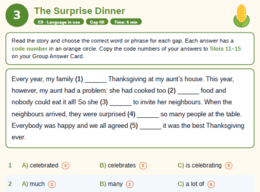 Thanksgiving Day Mission- E8 style