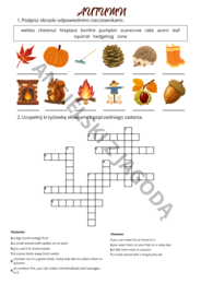 Autumn vocabulary