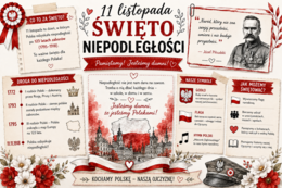 11 listopada - Święto Niepodległości - gazetka