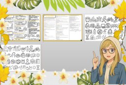 Sketchnotka/notatka - dla ucznia i przypomnienie dla nauczyciela w pdf. Temat "Jak zaplanować aktywną dobę?". Edukacja zdrowotna. Klasa 7.