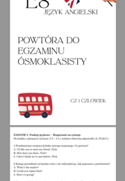 E8 - Repetytorium 8klasisty cz1 unit 1