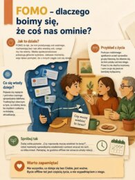 Twój mózg potrzebuje OFFLINE – higiena cyfrowa, czas ekranowy i koncentracja | 9 plansz edukacyjnych