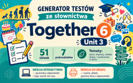 Generator testów Together 6, Unit 3