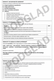 Profilaktyka chorób zakaźnych - karta pracy + klucz odpowiedzi | edukacja zdrowotna