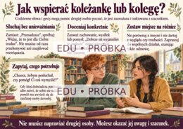 SAMOOCENA - Czyją opinią mierzysz swoją wartość?  Gazetka edukacyjna: 21 ilustrowanych plansz A4 w poziomie.