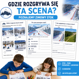 Gdzie rozgrywa się ta scena? – poznajemy zimowy stok