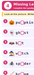 Spooky Vocabulary- Halloween Escape Room