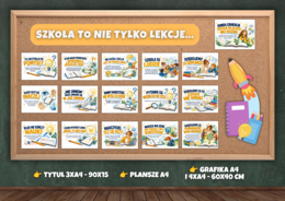 SZKOŁA TO NIE TYLKO LEKCJE - gazetka edukacyjna, Dzień Edukacji Narodowej