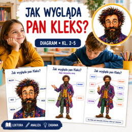 Jak wygląda pan Kleks?