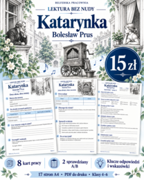 📚 „Katarynka” Bolesława Prusa — kolejny pakiet z serii LEKTURA BEZ NUDY!