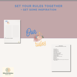 English Only Classroom Kit - 5 Ready-to-Use Tools for English Lessons