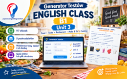Generator testów English Class B1, Unit 3