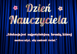 Dzień Edukacji Narodowej, Dzień Nauczyciela, Napis, girlanda, gazetka, uroczystość, apel, karteczki na upominki.