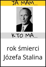 Gra Ja mam, kto ma - Zimna wojna, wersja obrazkowa