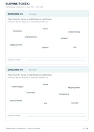 Trening funkcji poznawczych – 7 zestawów ćwiczeń | 198 stron A4