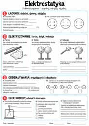 Fizyka – 15 graficznych kart pracy dla klasy 8 z kluczem odpowiedzi