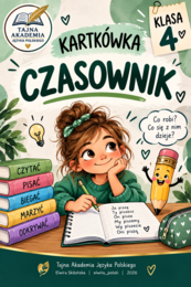 Kartkówka – Czasownik | Klasa 4 | 2 wersje A i B + klucz odpowiedzi