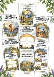 🌦️ GŁOWA MA SWÓJ POGODOMIERZ 🌿 Gazetka na Światowy Dzień Zdrowia Psychicznego  10 października.