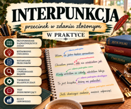 Interpunkcja – przecinek w zdaniu złożonym