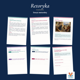 Retoryka — Arystoteles | Zeszyt maturalny: szczegółowe omówienie, 50 zadań i klucz odpowiedzi