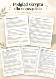 Dzień Zdrowia Psychicznego, prezentacja, plakaty, materiał pdf do pogadanki o zdrowiu
