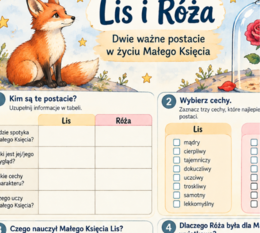 Pakiet materiałów do lektury "Mały Książę"