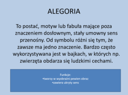 Środki stylistyczne