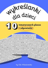 Wykreślanki dla dzieci