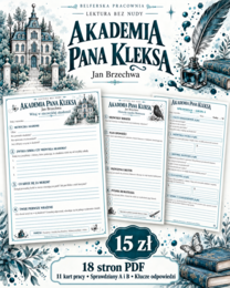 🖋️📖 „AKADEMIA PANA KLEKSA” — LEKTURA BEZ NUDY!