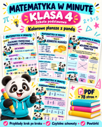 Matematyka w minutę - klasa 4