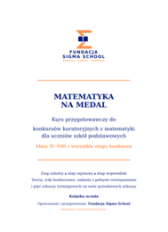Kurs przygotowawczy do konkursów kuratoryjnych z matematyki – klasy 4-8 SP