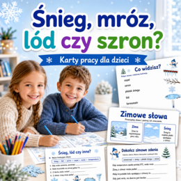 Śnieg, mróz, lód czy szron? — poznajemy 8 podstawowych pojęć zimowych
