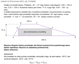 Przygotowanie do matury z matematyki - dział XI: Planimetria