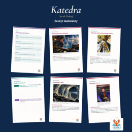 Katedra — Jacek Dukaj | Zeszyt maturalny: szczegółowe omówienie, 72 zadania i klucz odpowiedzi