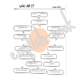 Who am I? - karta pracy - poziom A1/A2