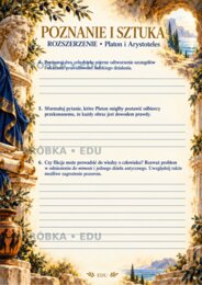 ANTYK — epoka literacka | LO | 22 karty dwustronne, 132 zadania, sprawdzian i klucze