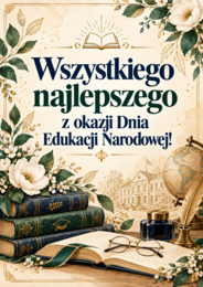 Gazetka na Dzień Edukacji Narodowej - „Dziękujemy, że…”