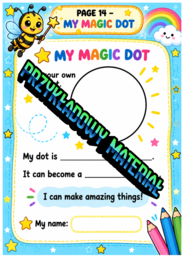 Dot Day - Bee Best - activity book - karty pracy - handouts - printouts