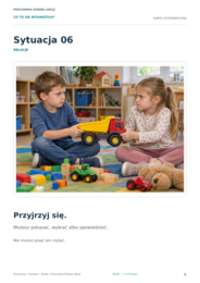 Co tu się wydarzyło? DEMO – 5 darmowych sytuacji społecznych | Rewalidacja, emocje, TUS