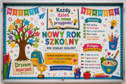 Gazetka na rozpoczęcie roku szkolnego