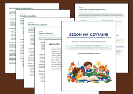📚 SEZON NA CZYTANIE - gotowy kalendarz prostych akcji czytelniczych dla biblioteki szkolnej