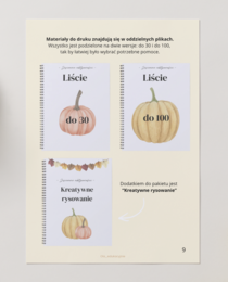 PAKIET: Jesienne mnożenie i dzielenie do 30 i do 100
