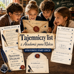 Tajemniczy list z Akademii pana Kleksa – zaproszenie do rozpoczęcia lekturowej przygody