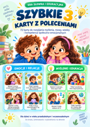 Szybkie 3- karty z poleceniami