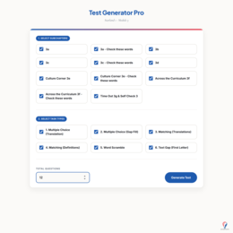 Generator testów Starland 1, Module 3