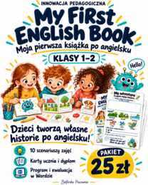 📚 My First English Book — Moja pierwsza książka po angielsku  Innowacja pedagogiczna dla klas 1–2