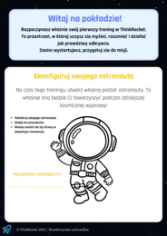 System dziesiętny w kosmicznej przygodzie (klasy 1–4) | ThinkRocket