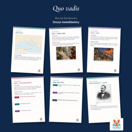 Quo vadis — Henryk Sienkiewicz | Zeszyt ósmoklasisty: szczegółowe omówienie, 115 zadań i klucz odpowiedzi